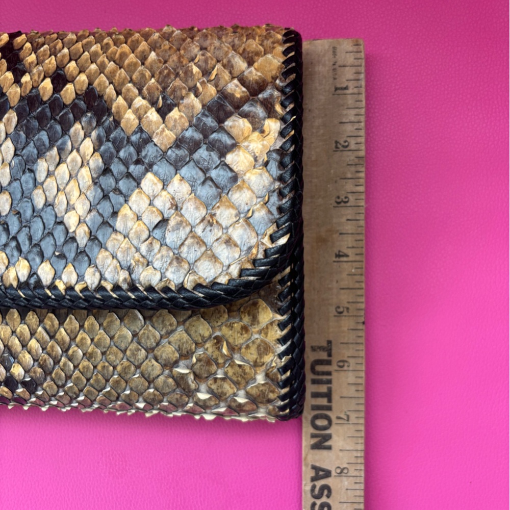 Genuine Python Snake Skin Purse - Picture 9 of 9